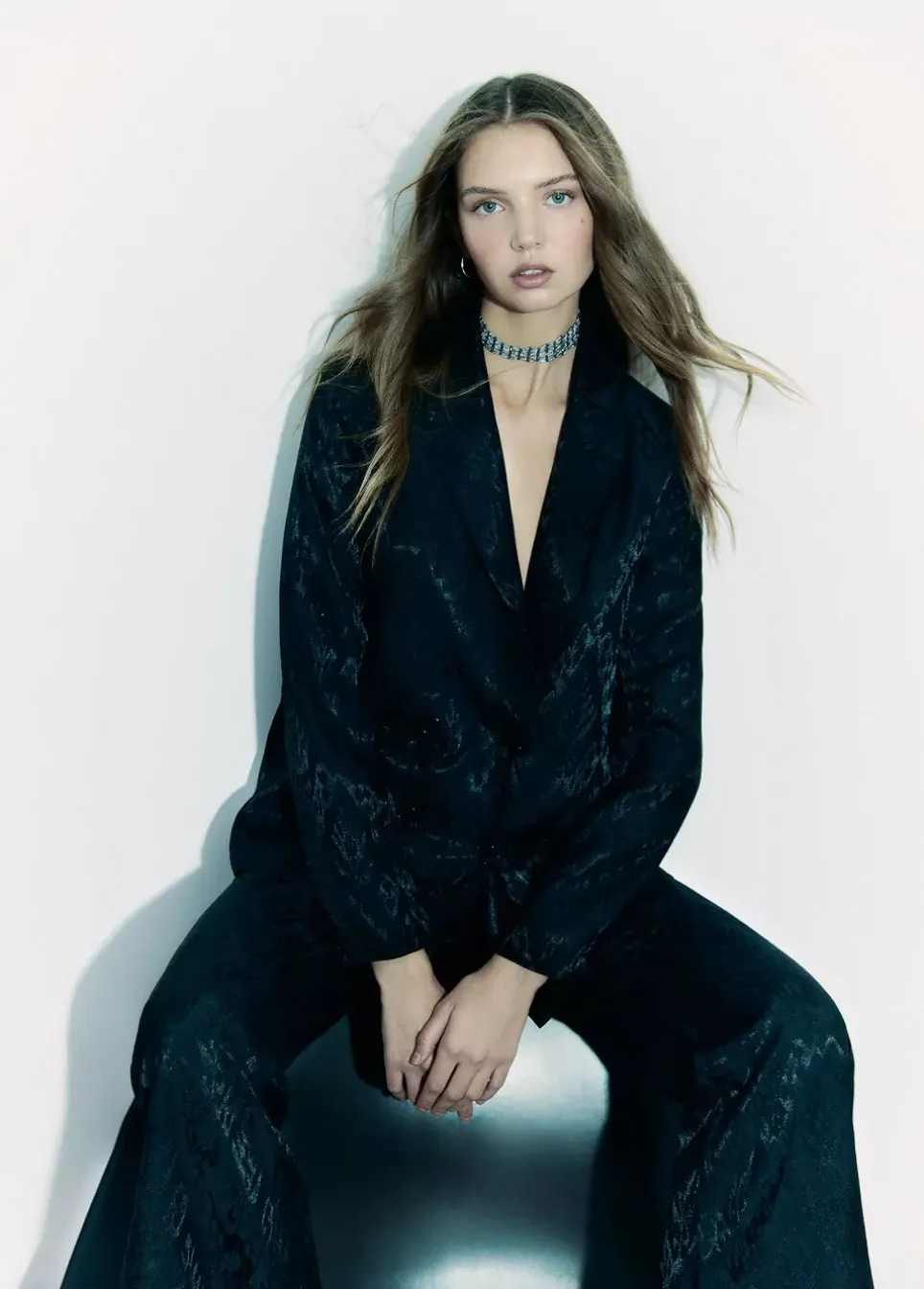 Americana Cruzada Jacquard