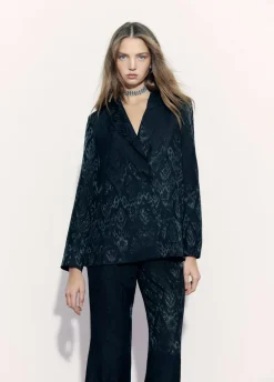 Americana Cruzada Jacquard