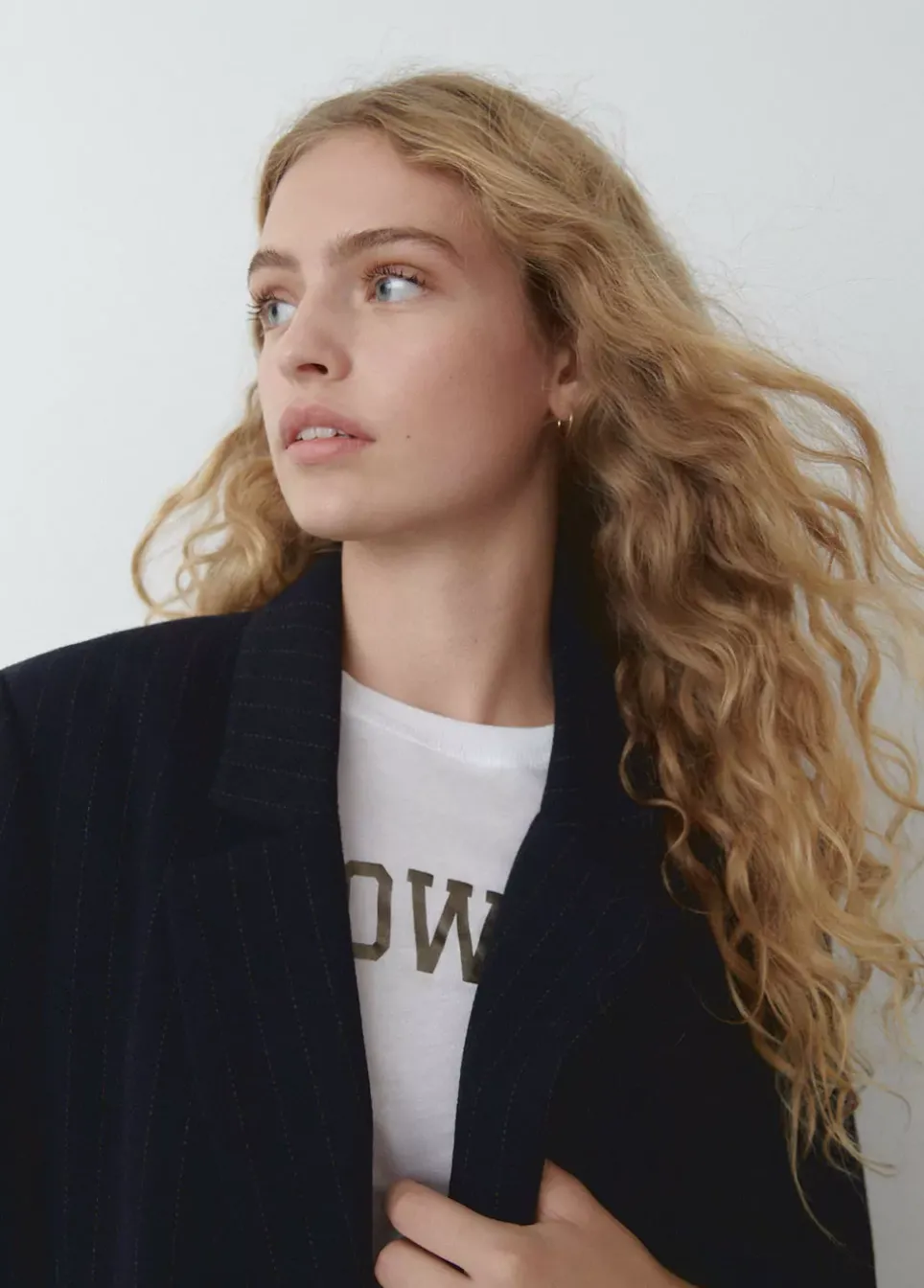 Americana Oversize Raya Con Lana