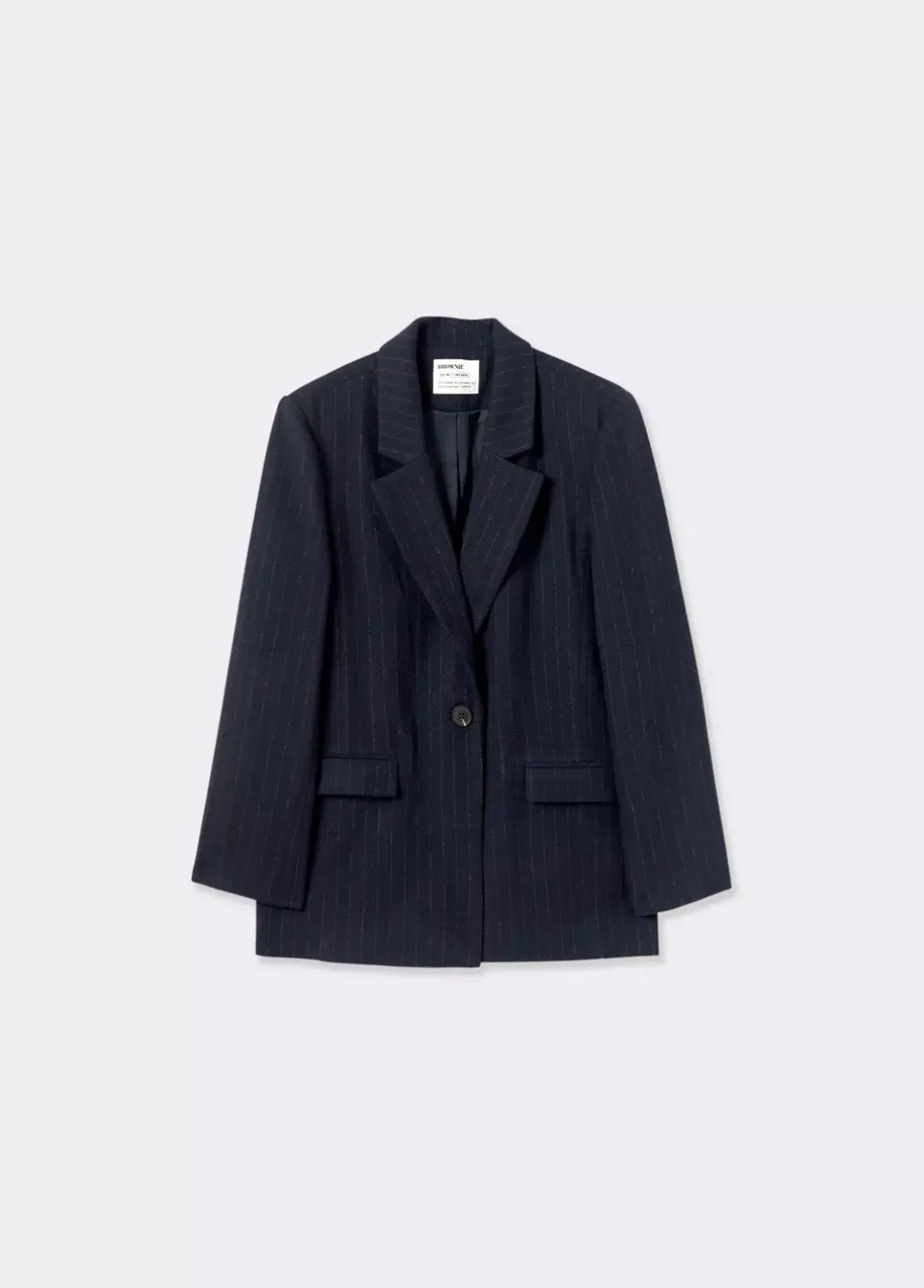 Americana Oversize Raya Con Lana