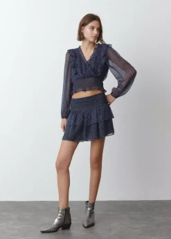 Blusa Cruzada Volantes