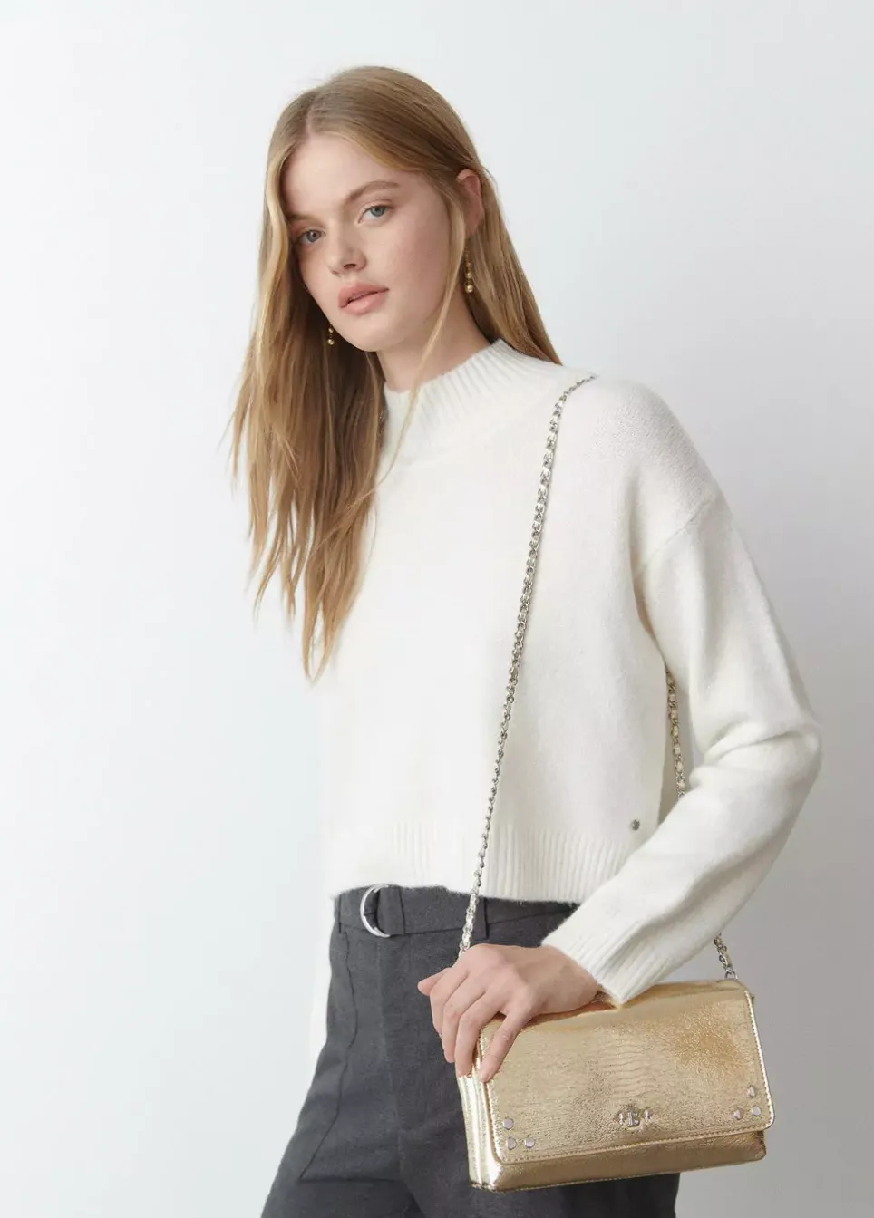 Bolso Doble Shiny Grabado