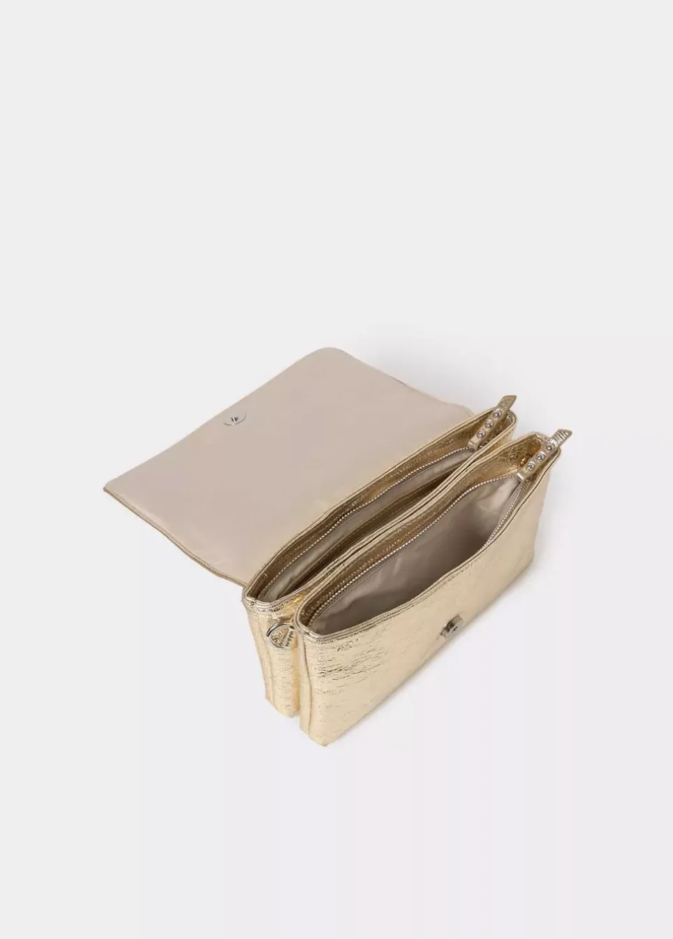 Bolso Doble Shiny Grabado