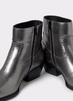 Botin Campero Laminado Piel