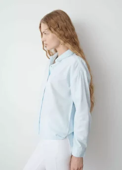 Camisa Basica Celeste