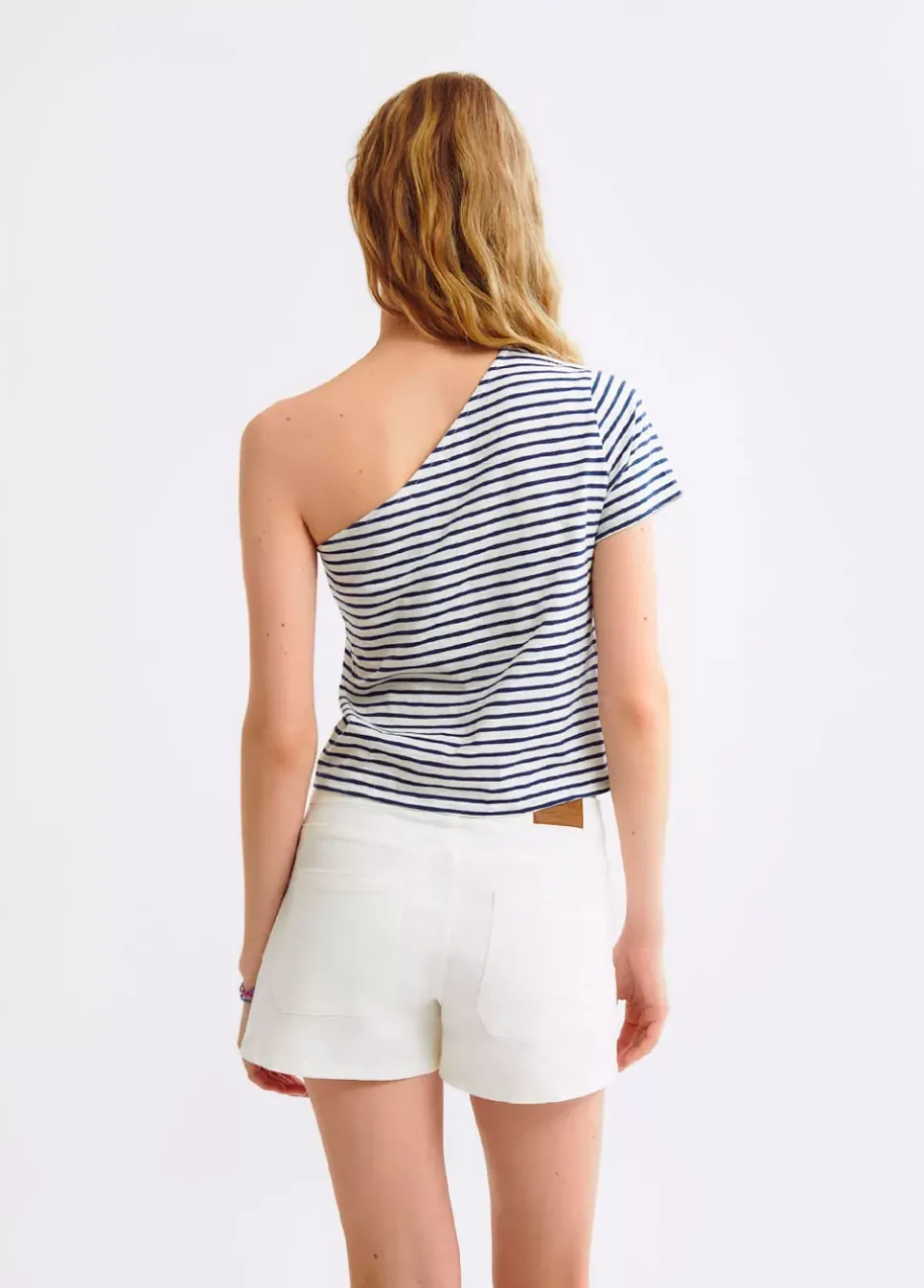 Camiseta Asimetrica Rayas