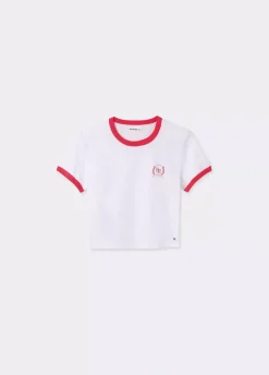 Camiseta Manga Corta Contraste