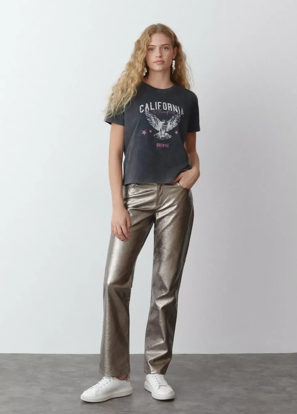 Camiseta Print Aguila Manga Corta