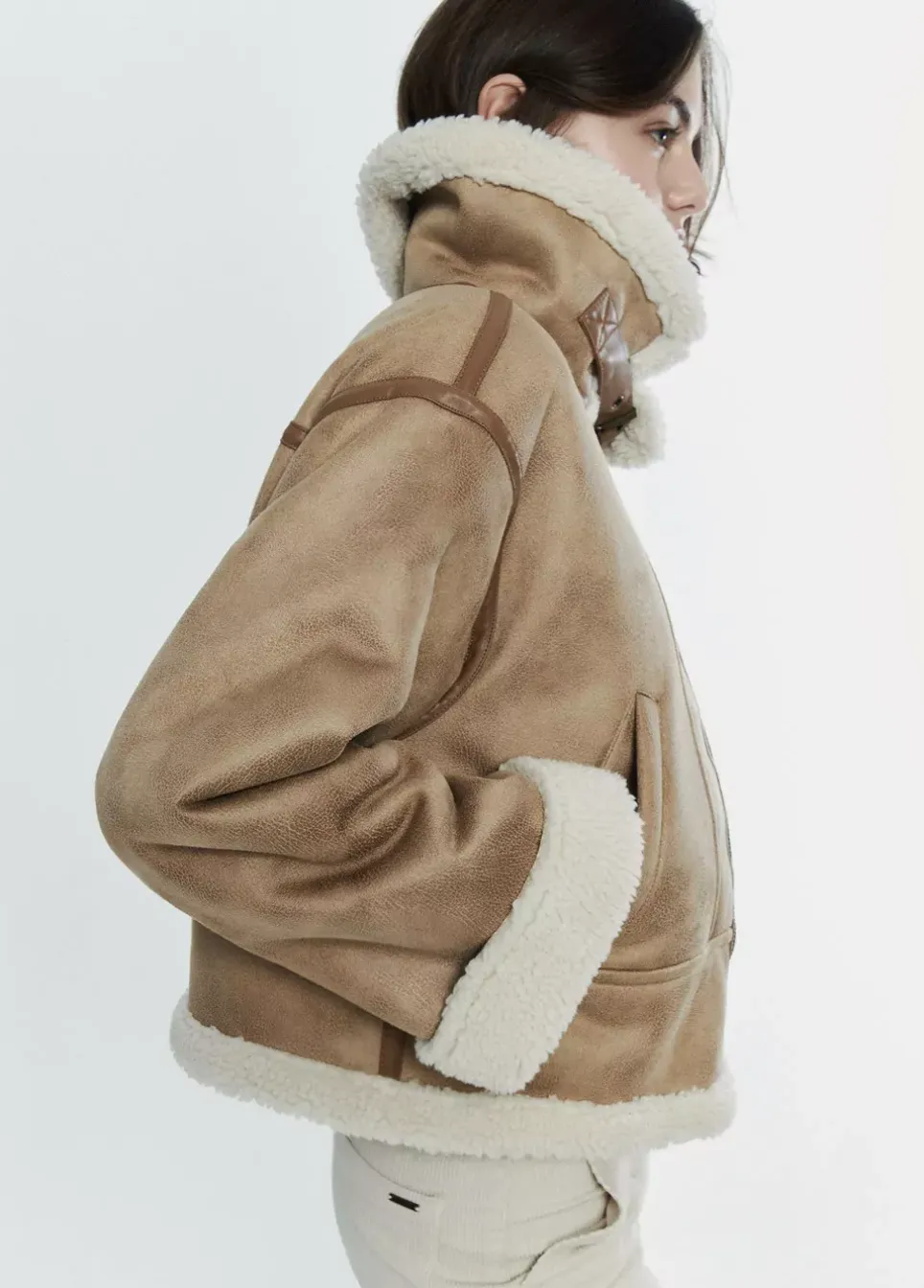 Cazadora Doblefaz Efecto Piel