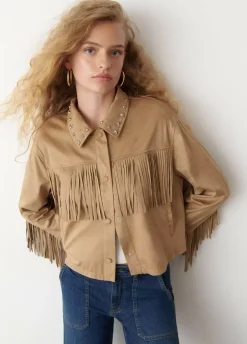Cazadora Flecos Y Tachas