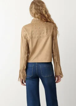 Cazadora Flecos Y Tachas