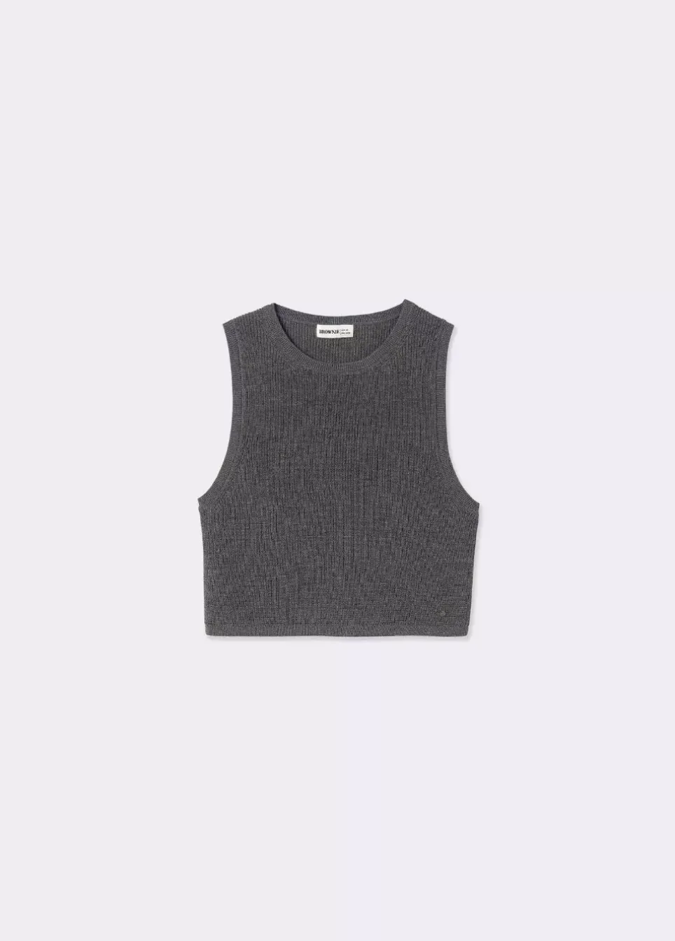 Chaleco Cuello Redondo Punto