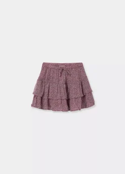 Falda Jaretas Volantes