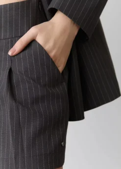 Falda Mini Tablas Raya Diplomatica