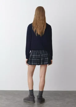 Falda Volantes Cuadros