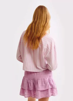 Falda Volantes Textura