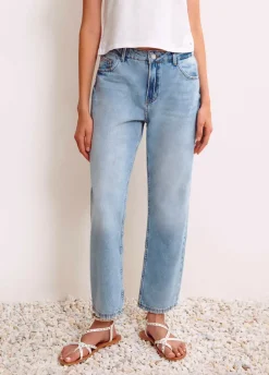 Jeans Recto Cinco Bolsillos