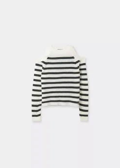 Jersey Aperturas Hombros Rayas