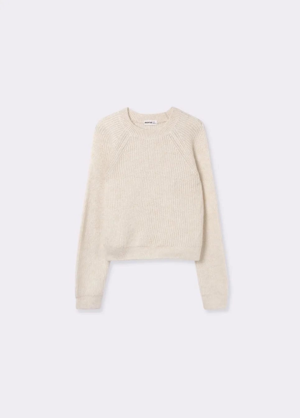 Jersey Cropped Basico Cuello Redondo