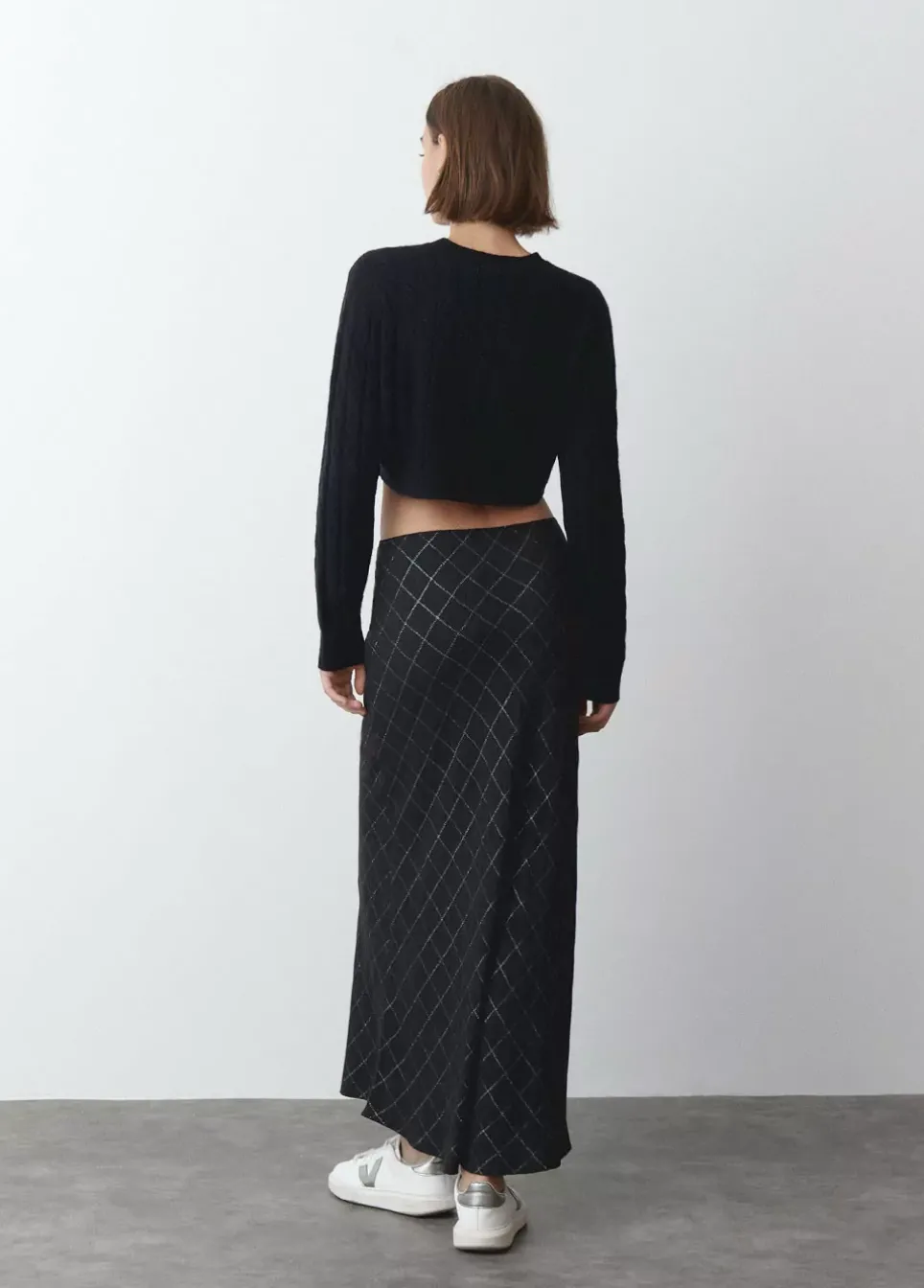 Jersey Cropped Trenzas