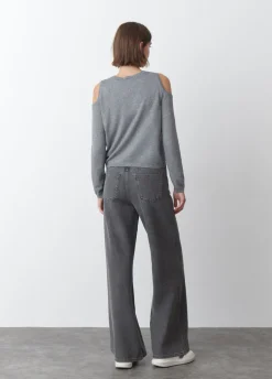 Jersey Hombros Abiertos Punto