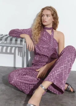 Mono Asimetrico Jacquard