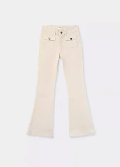 Pantalon Campana Bolsillos Frontales