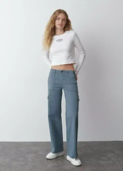 Pantalon Culotte Cargo