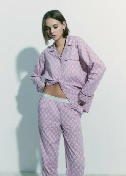 Pijama Largo Estampado