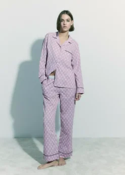 Pijama Largo Estampado