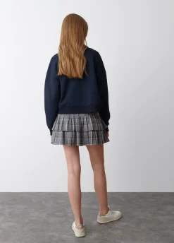 Sudadera Cremallera Bordado