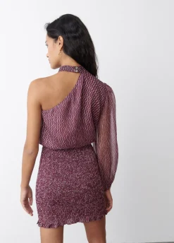 Vestido Asimetrico Choker