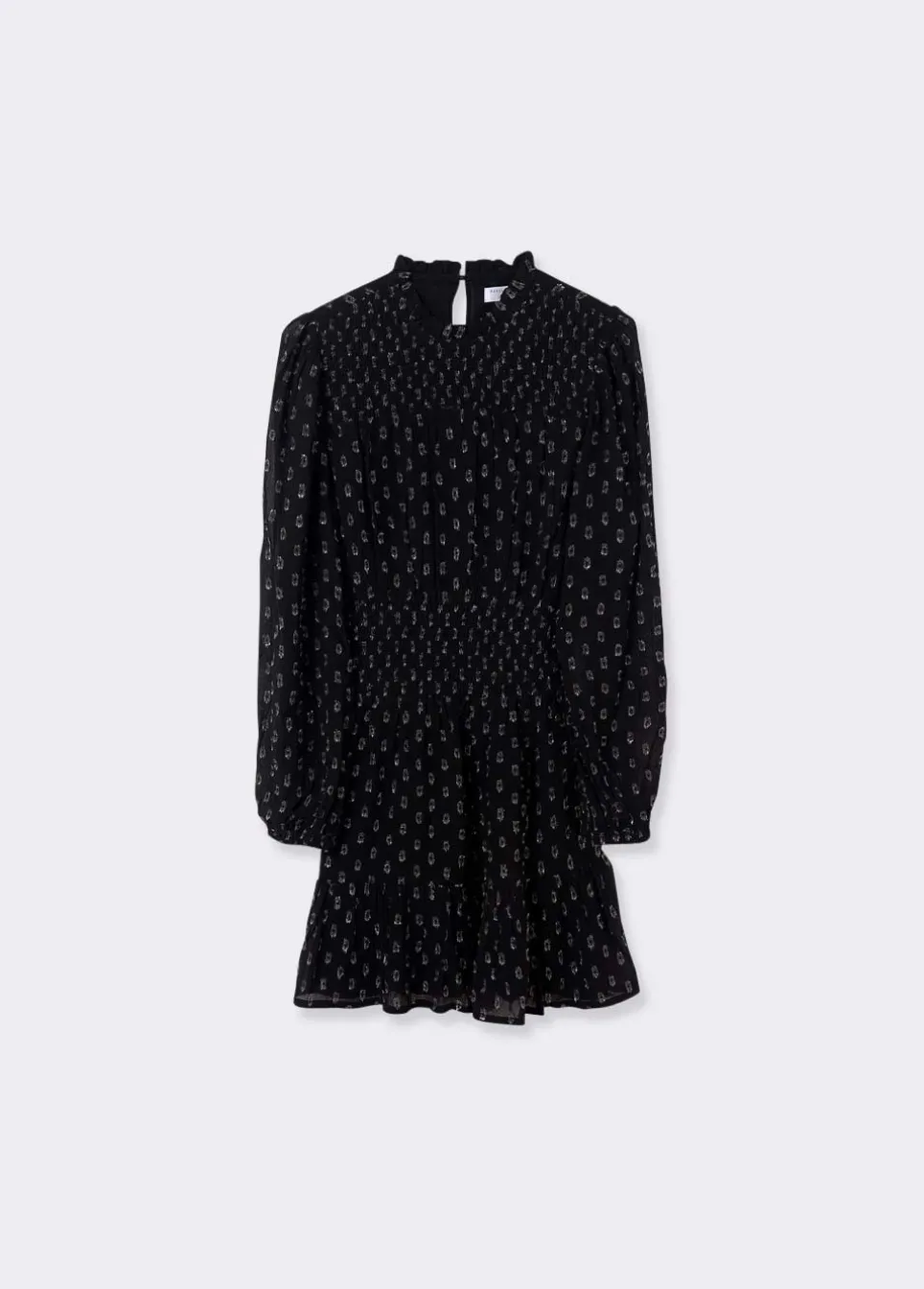 Vestido Engomado Dobby