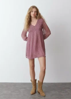 Vestido Smock Pecho Suelto